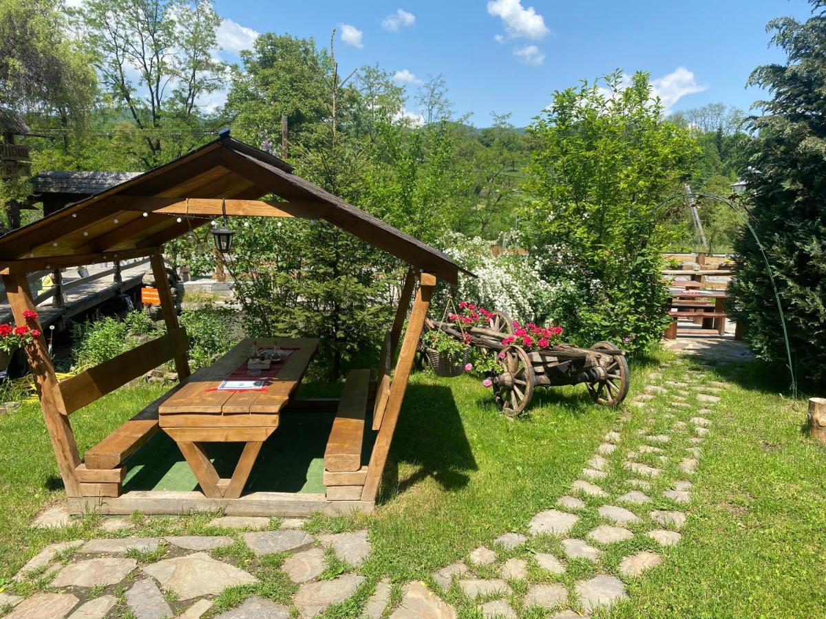 Pensiune păstrăvărie La pintea haiducu Deseşti Exterior foto