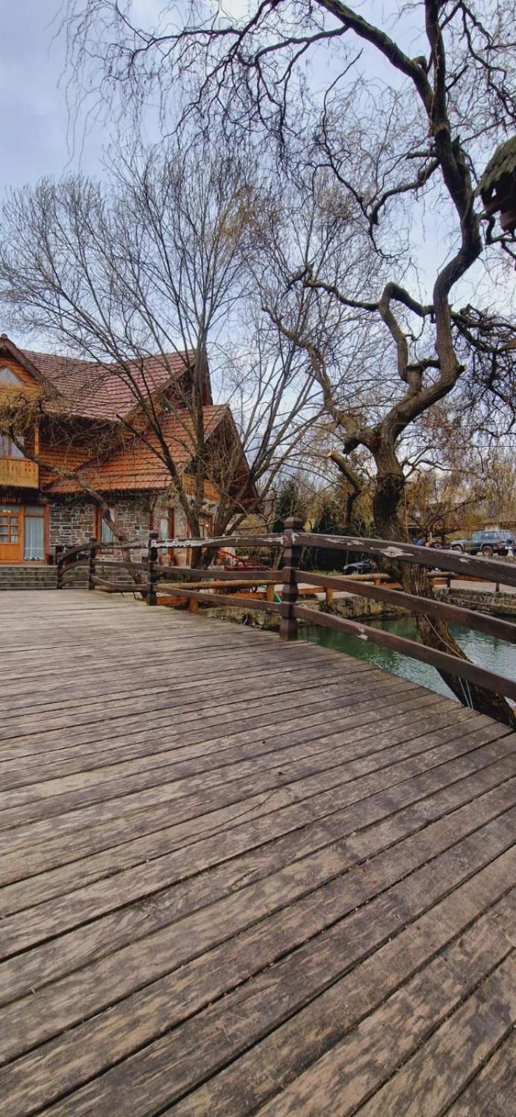 Pensiune păstrăvărie La pintea haiducu Deseşti Exterior foto