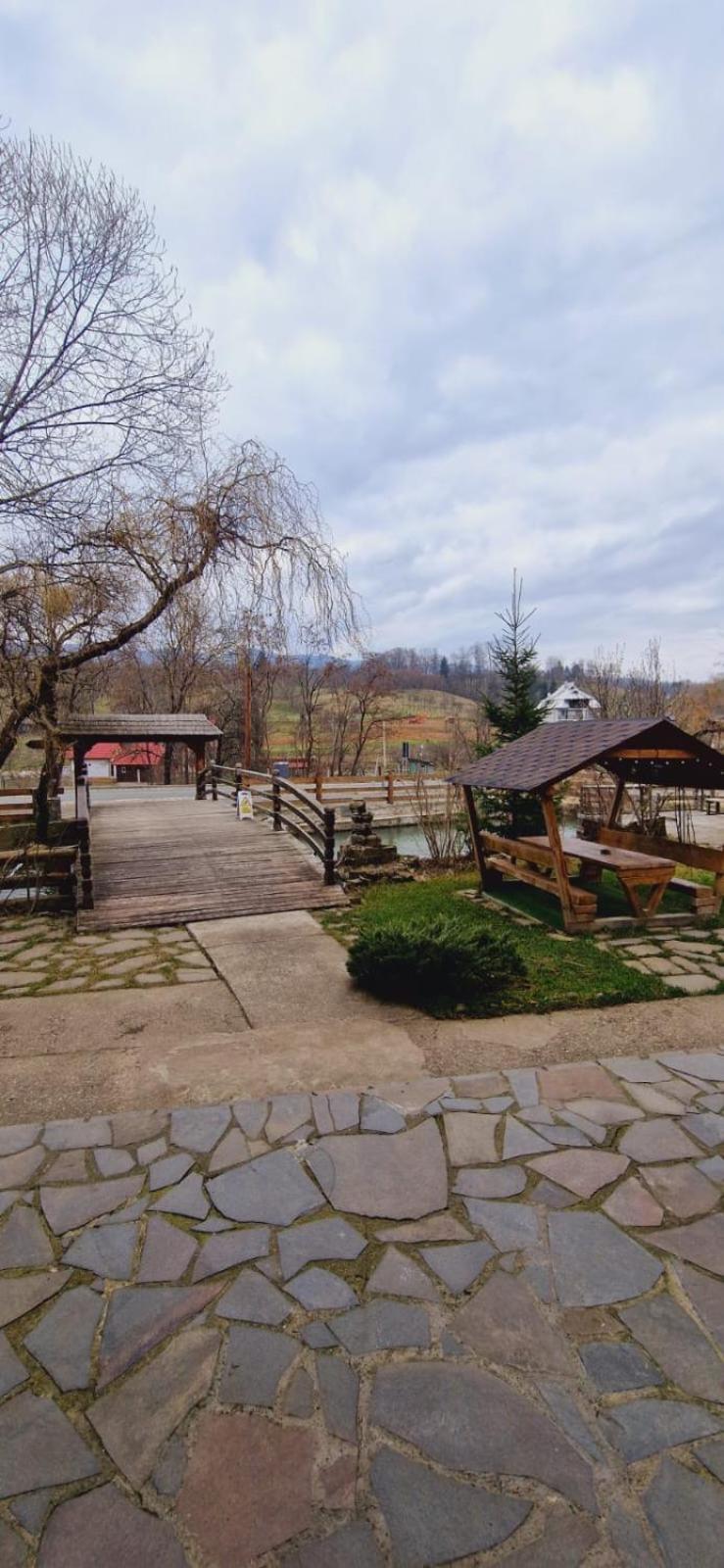 Pensiune păstrăvărie La pintea haiducu Deseşti Exterior foto