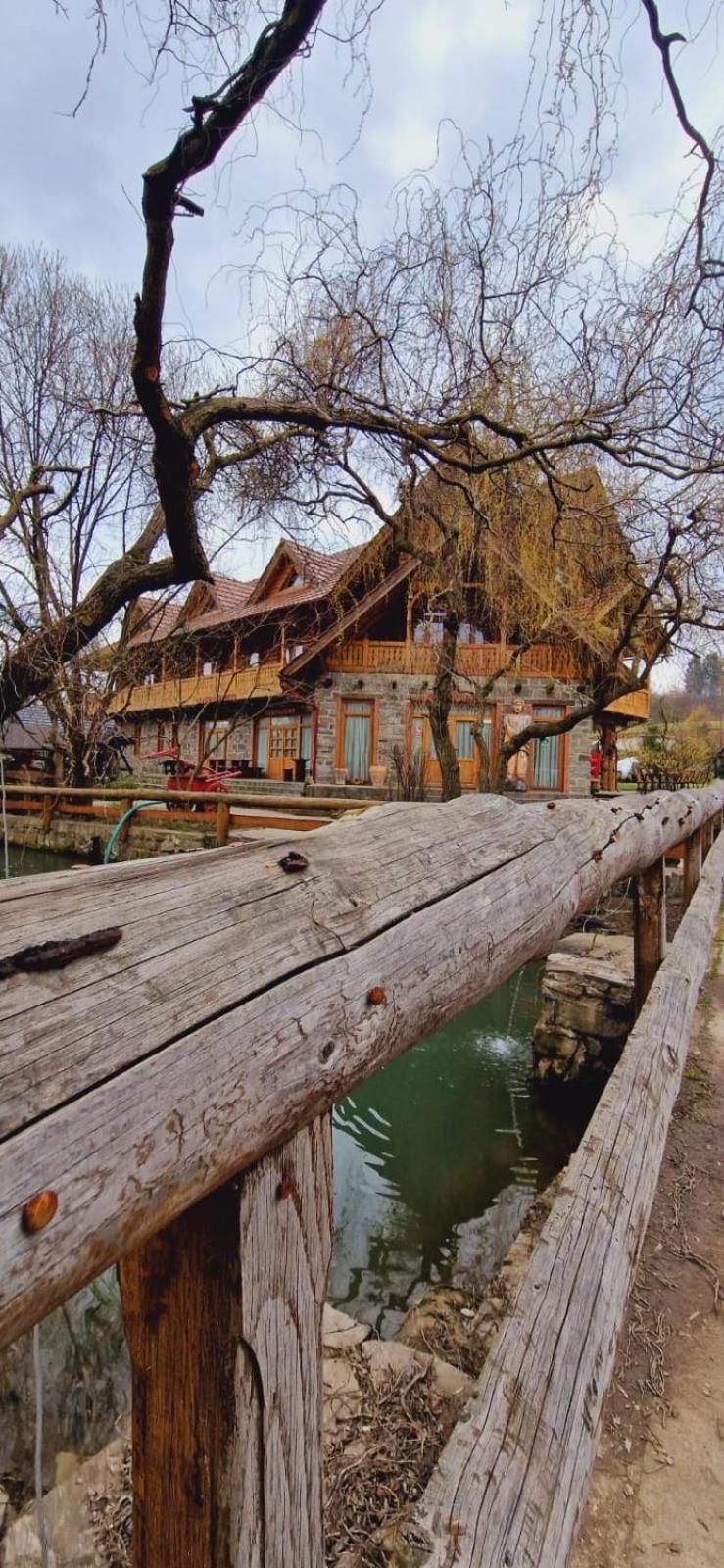Pensiune păstrăvărie La pintea haiducu Deseşti Exterior foto